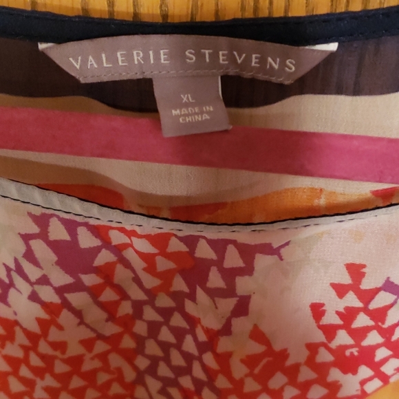Valerie Stevens Blouse Size XL - Picture 3 of 4
